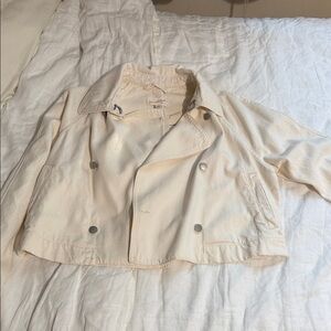Universal Thread Off-White Trench Coat